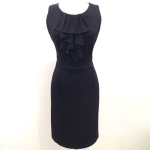 AA Studio Ruffled Black Dress
